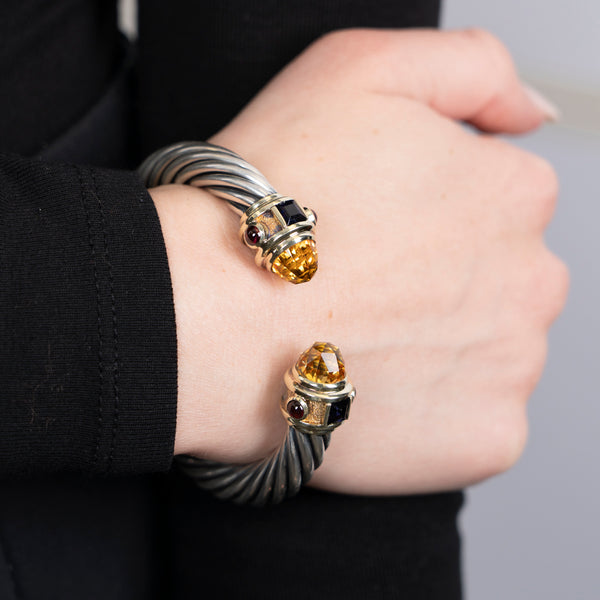 Pre-Owned David Yurman Citrine Renaissance Cuff
