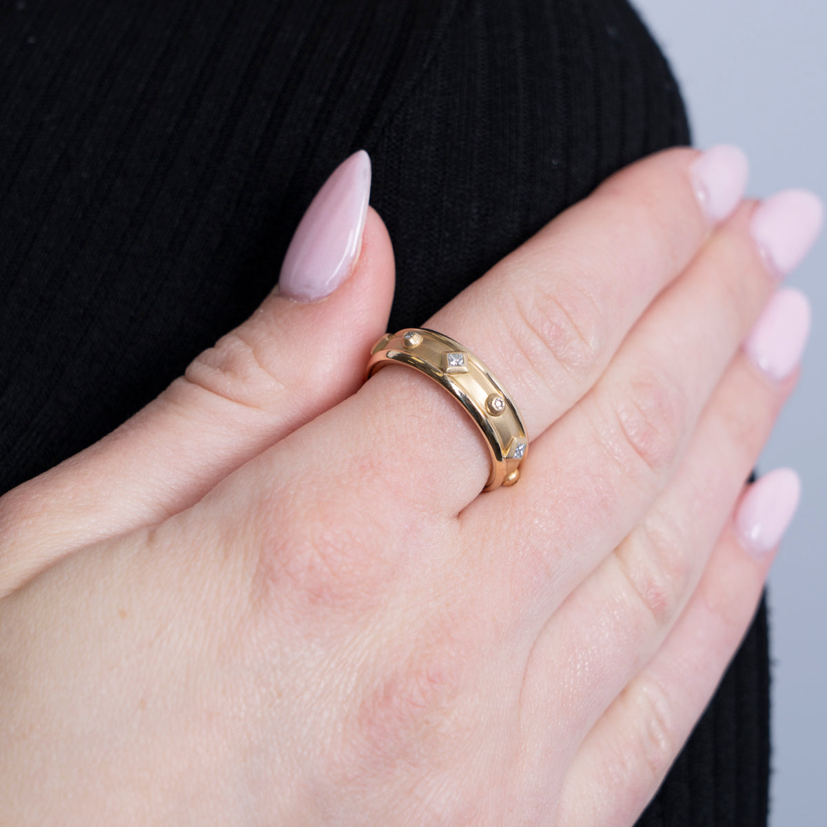 Pre-Owned David Yurman Modern Renaissance Diamond Ring