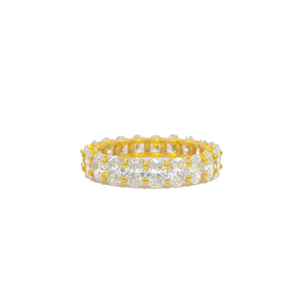 Pre-Owned Oval Diamond Eternity Band