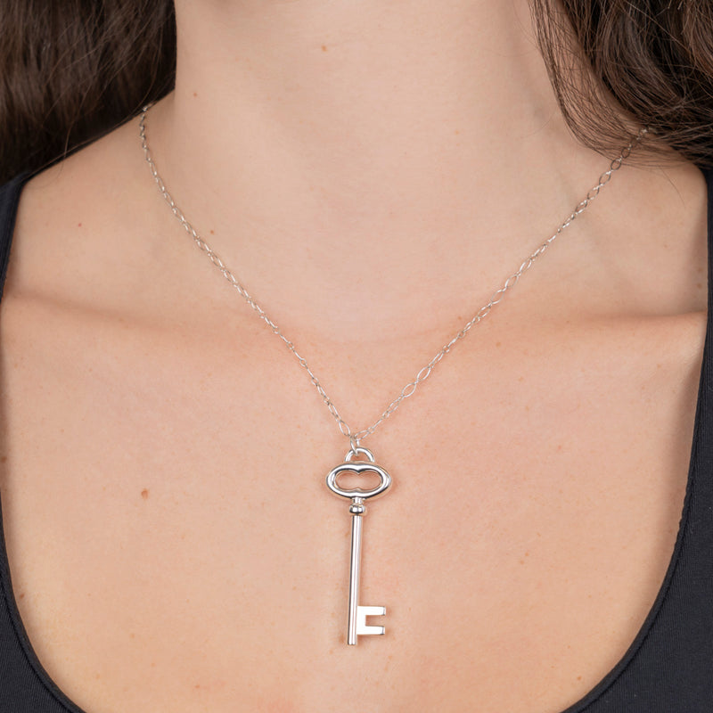 Pre-Owned Tiffany & Co. Oval Key Pendant