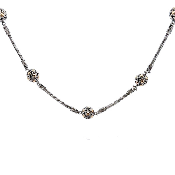 Pre-Owned John Hardy Jaisalmer Dot Necklace