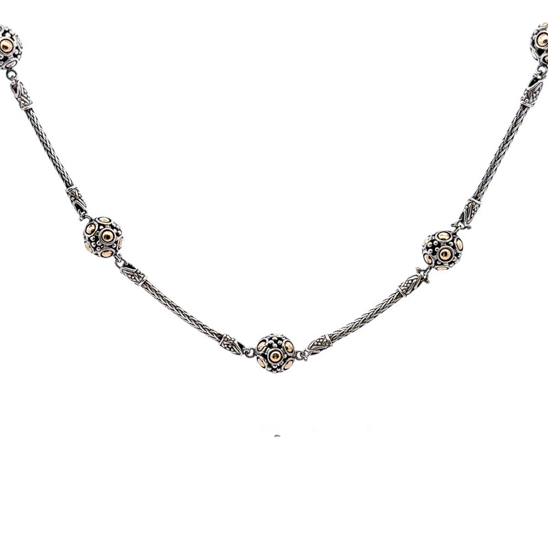 Pre-Owned John Hardy Jaisalmer Dot Necklace