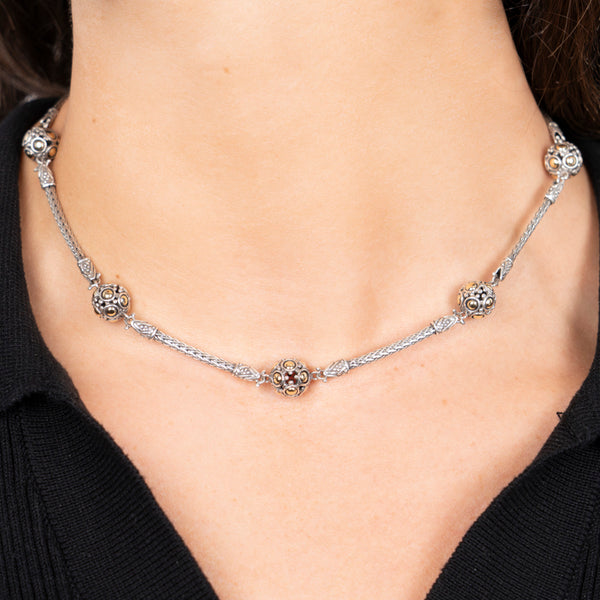 Pre-Owned John Hardy Jaisalmer Dot Necklace