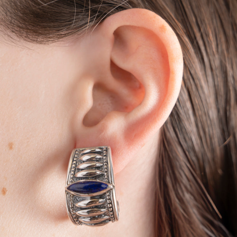 Pre-Owned Lapis Fili Menegatti Earrings