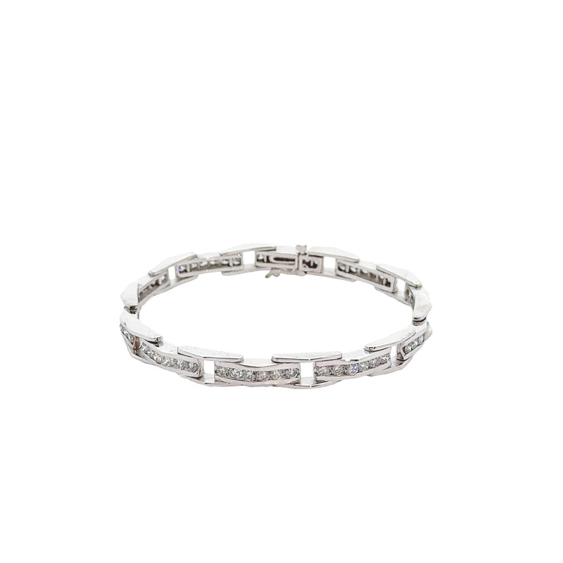 Pre-Owned Diamond Line Bracelet