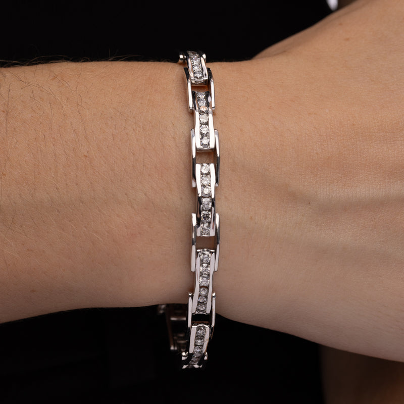 Pre-Owned Diamond Line Bracelet