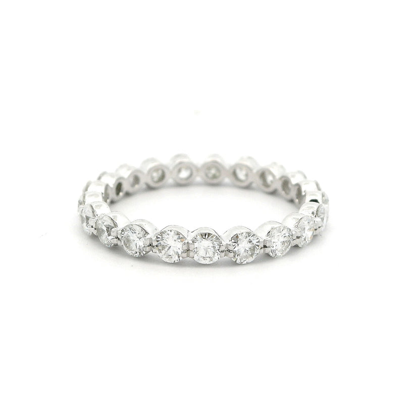 $3990 4W 1.21*TW VS GH BR DIA ETERNITY BAND SZ 5.75