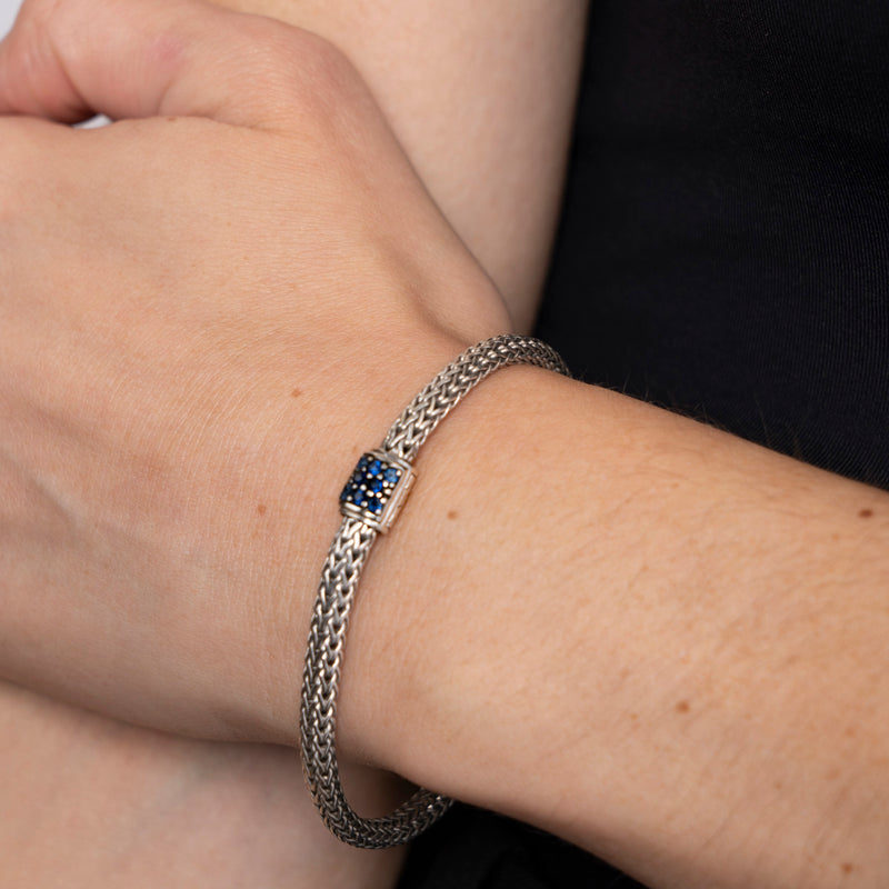 Pre-Owned John Hardy Blue Sapphire Icon Bracelet