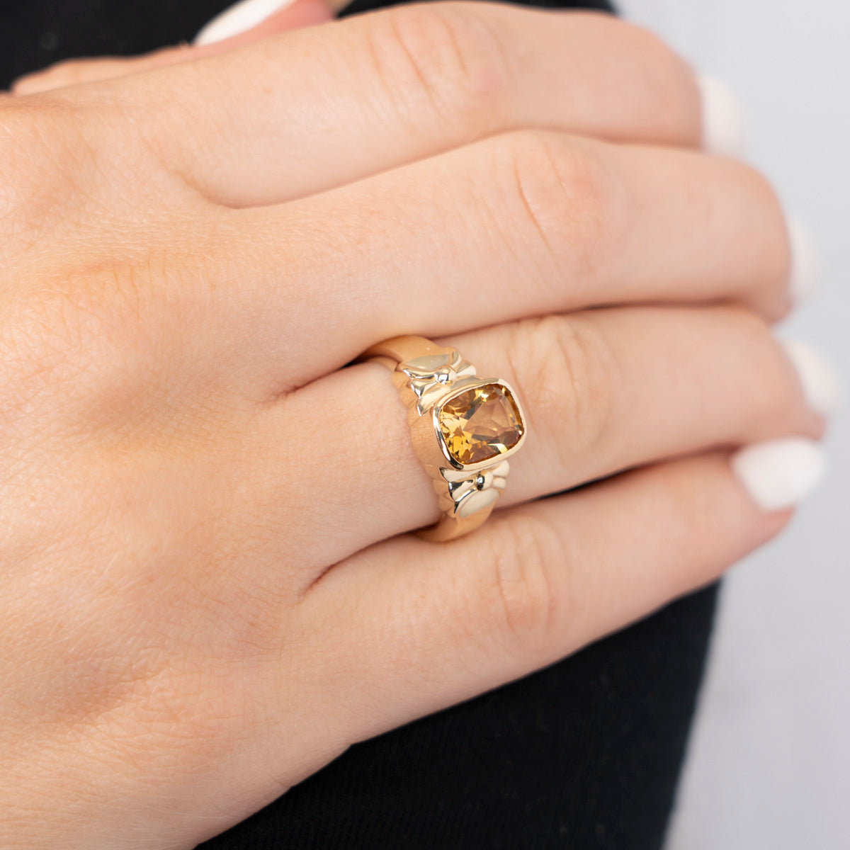 Pre-Owned Citrine Ring