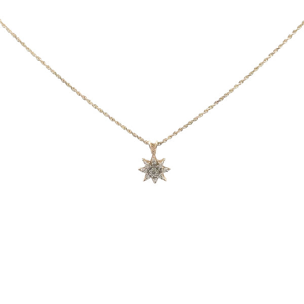 Pre-Owned Diamond Pendant Necklace