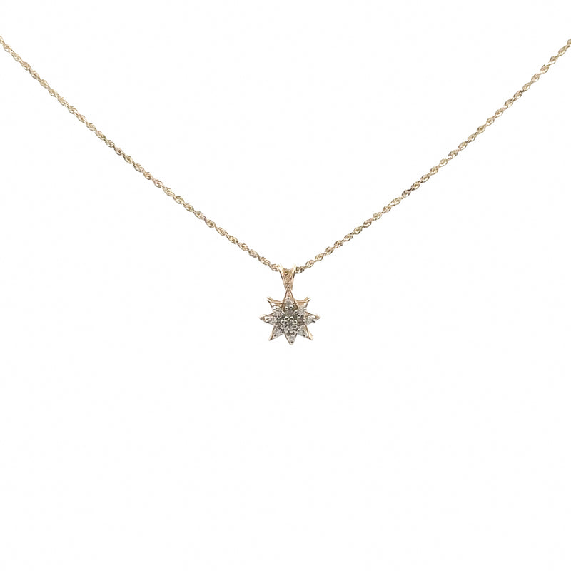 Pre-Owned Diamond Pendant Necklace