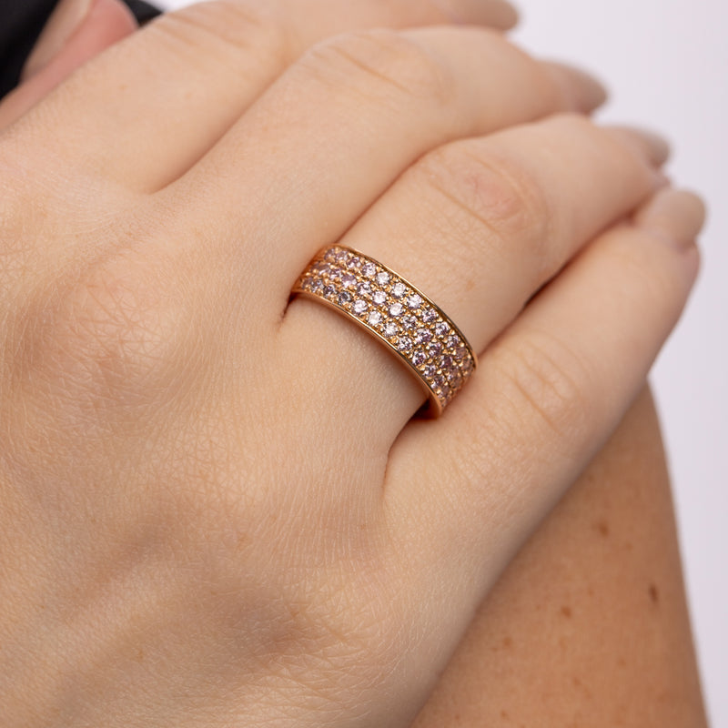 Pre-Owned Suna Brothers Pink Diamond Band