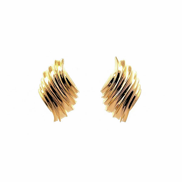 Pre-Owned Yellow Gold Stud Earrings