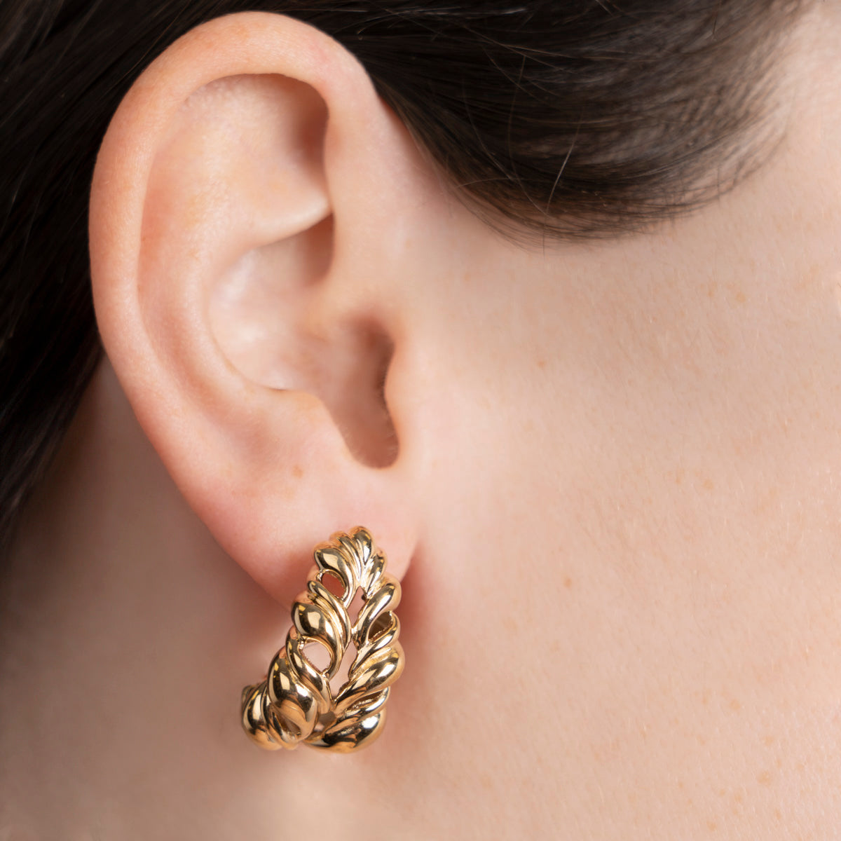 Pre-Owned Hoop Earrings