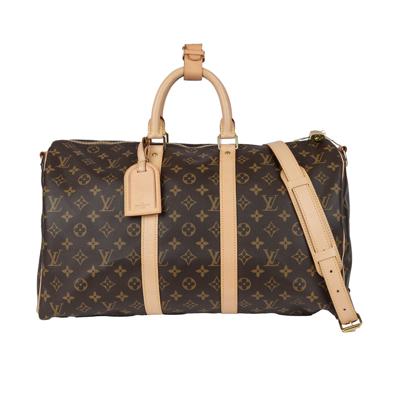 Pre-Owned Louis Vuitton Monogram Keepall Bandouliere 45