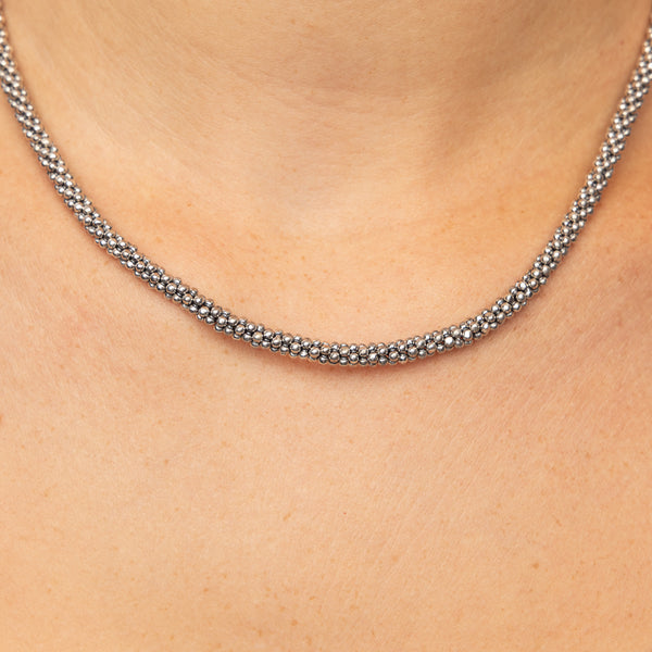 Pre-Owned Lagos Caviar Bead Necklace