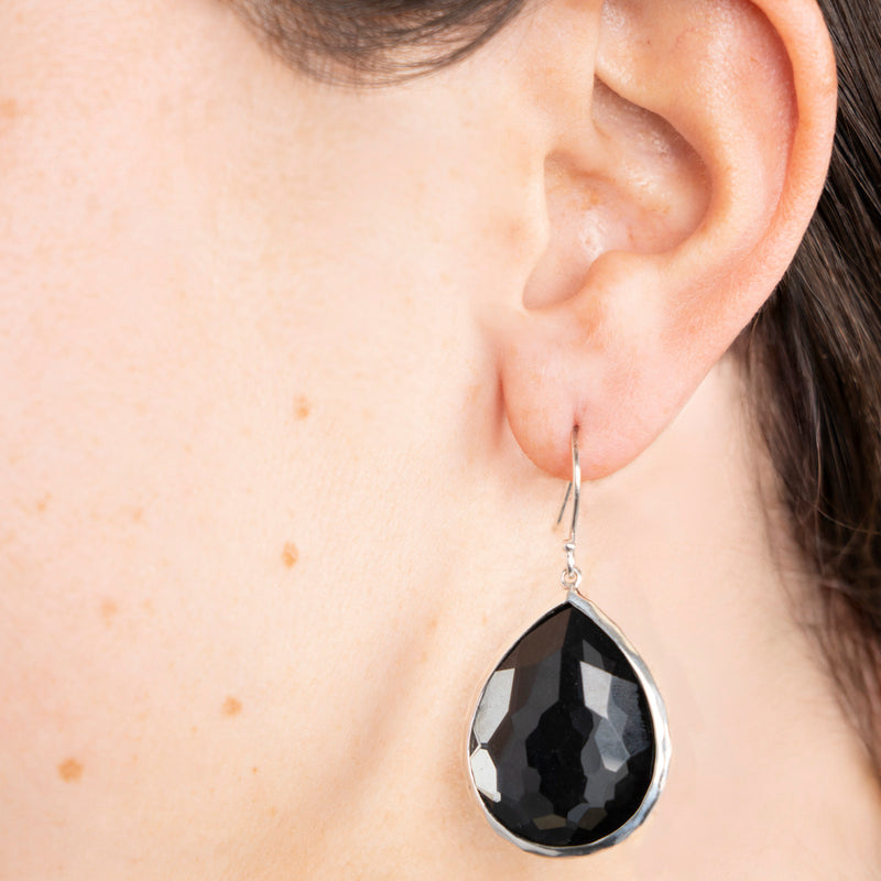 Pre-Owned Ippolita Hematite Large Rock Candy Earrings