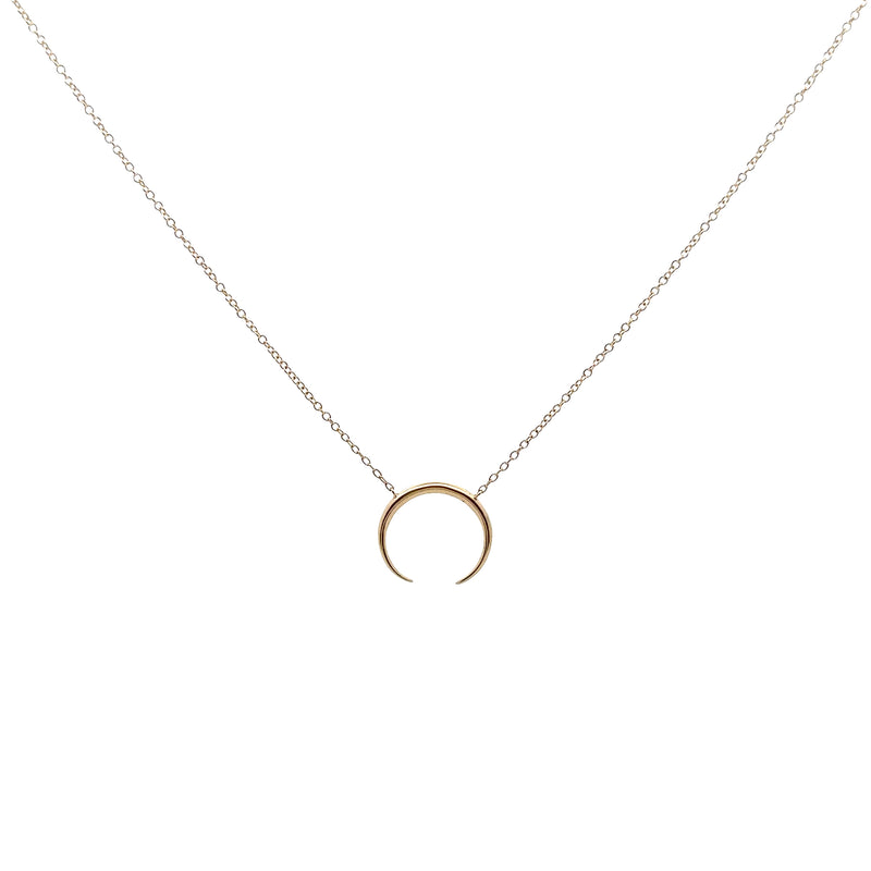 Pre-Owned Gabriel & Co. Crescent Necklace