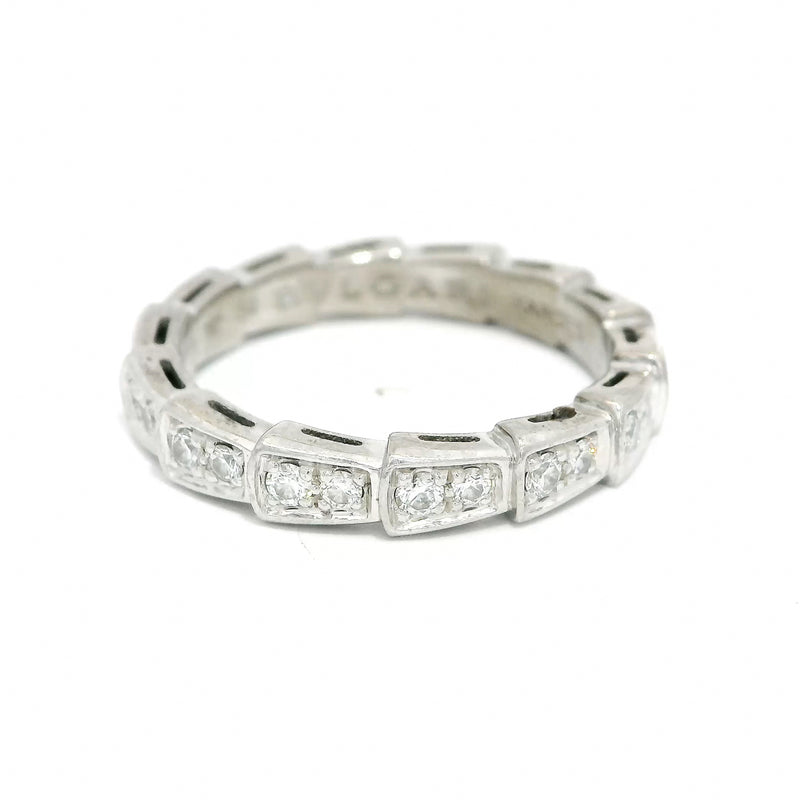 Pre-Owned Bvlgari Diamond Serpenti Viper Ring