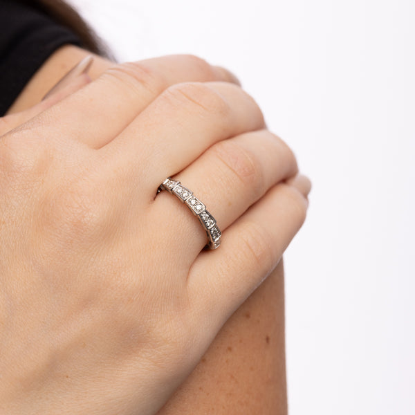 Pre-Owned Bvlgari Diamond Serpenti Viper Ring