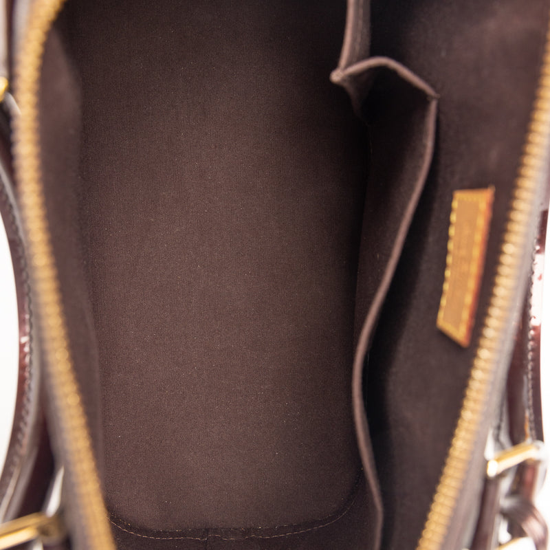 Pre-Owned Louis Vuitton Monogram Vernis Alma