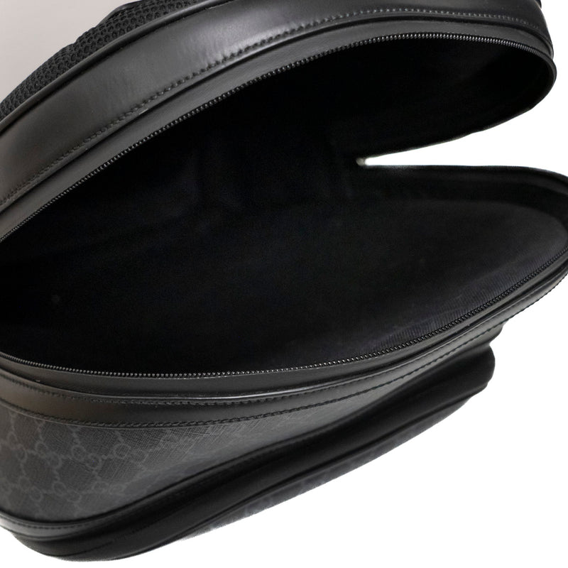 Pre-Owned Gucci GG Black Medium Backpack