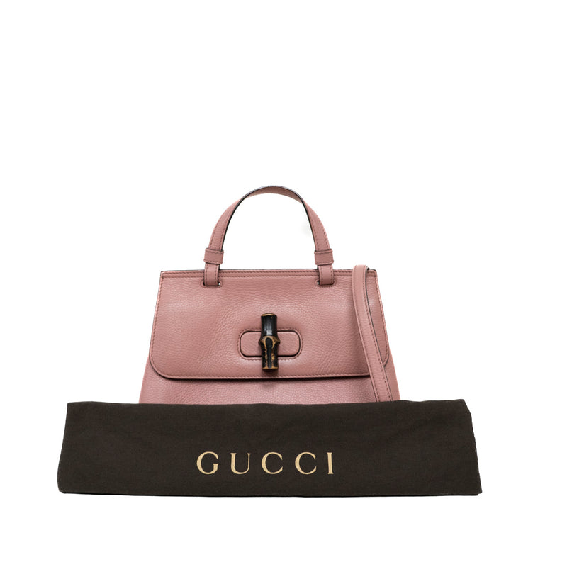 Pre-Owned Gucci Bamboo Daily Top Handle 2-Way