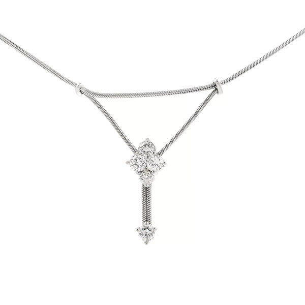 Pre-Owned Jose Hess Diamond Necklace