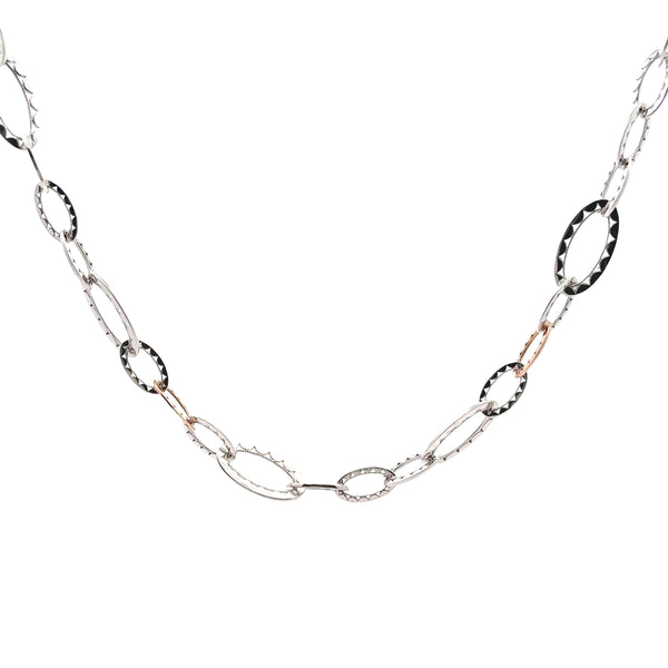 Pre-Owned Tacori Two-Tone Oval Link Necklace