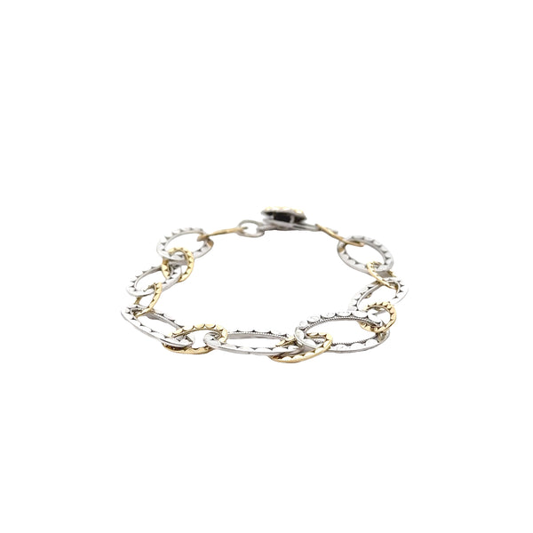 Pre-Owned Tacori Two-Tone Oval Link Bracelet