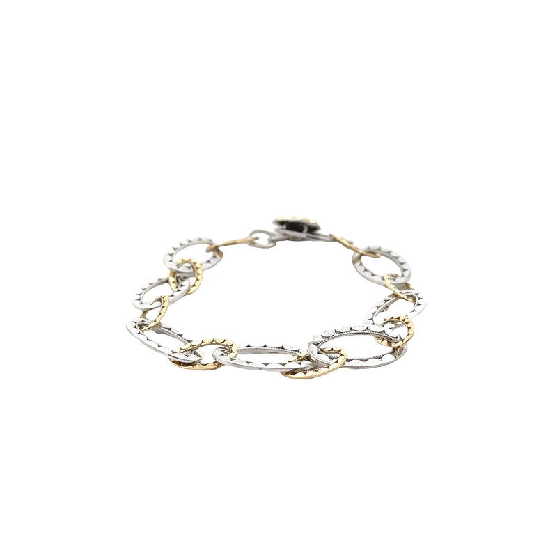 Pre-Owned Tacori Two-Tone Oval Link Bracelet