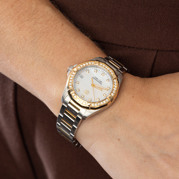 Pre-Owned Tag Heuer Ladies Diamond Aquaracer Watch