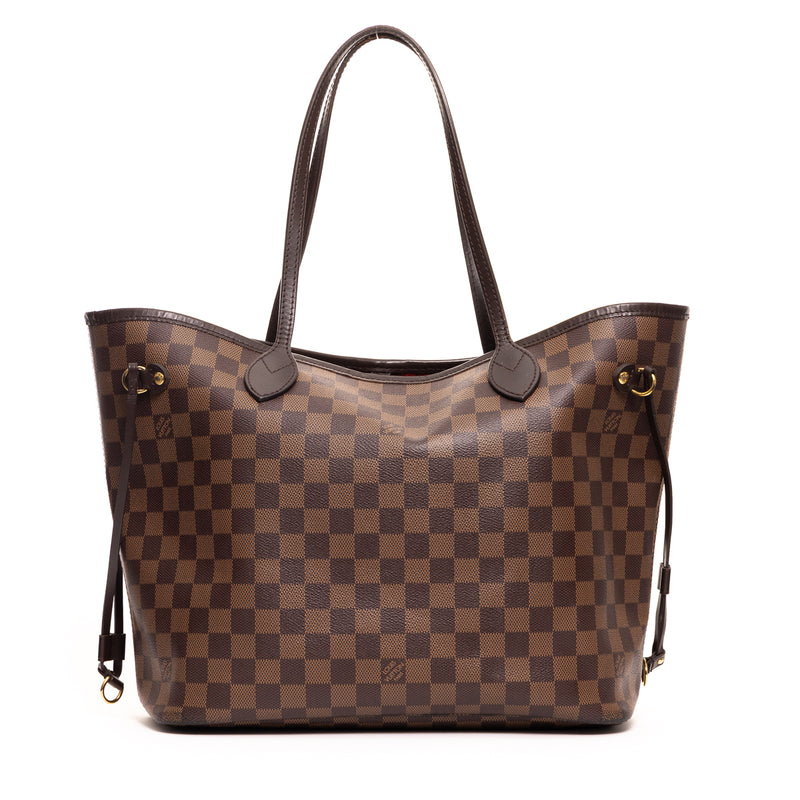Pre-Owned Louis Vuitton Damier Ebene Neverfull MM