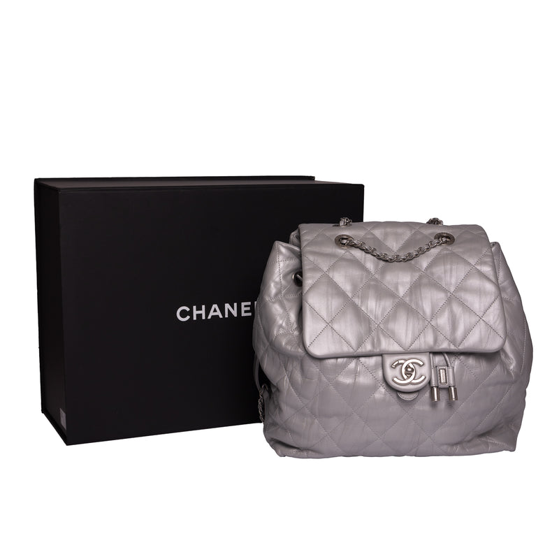 Pre-Owned Chanel Ground Control Quilted Backpack