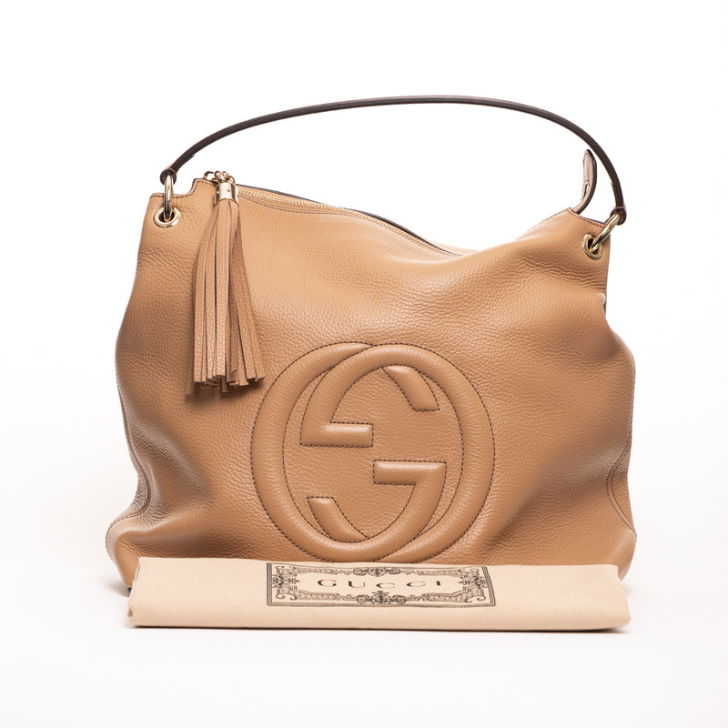 Pre-Owned Gucci Soho Large Convertible Hobo Shoulder Bag