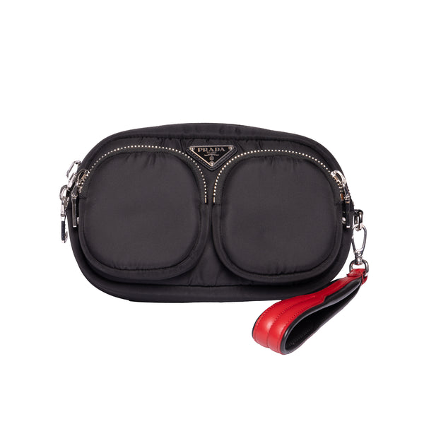 Pre-Owned Prada Tessuto Nylon Cargo Pocket Bag