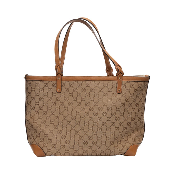 Pre-Owned Gucci GG Gold Craft Tote