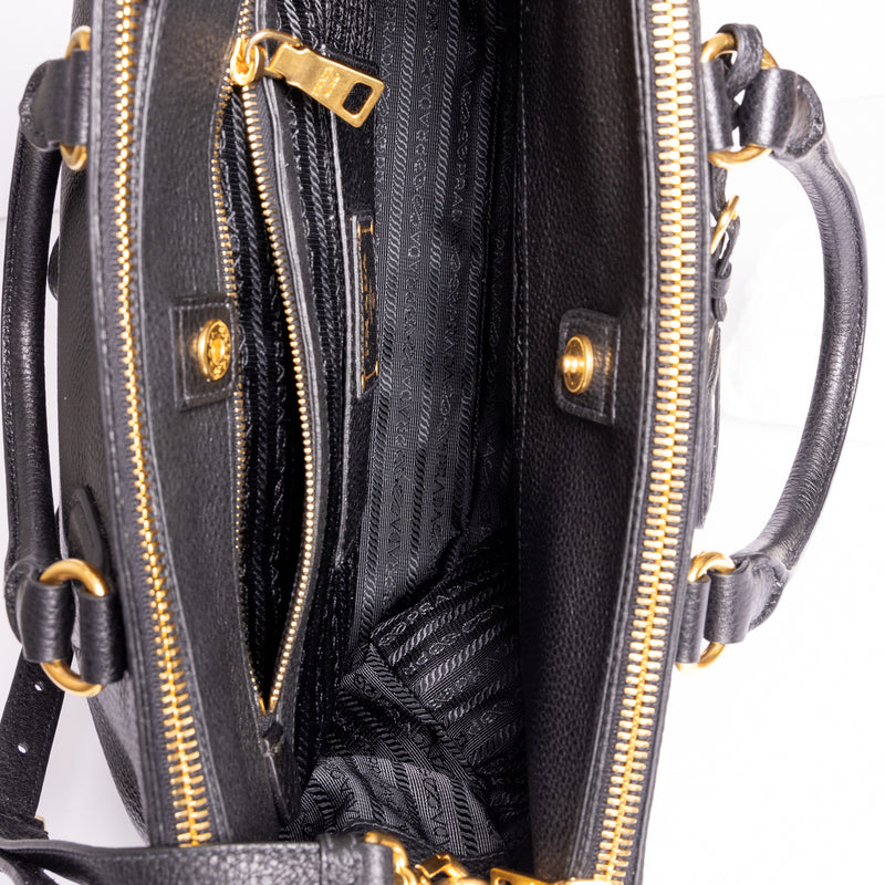 Pre-Owned Prada Large Vitello Daino Tote