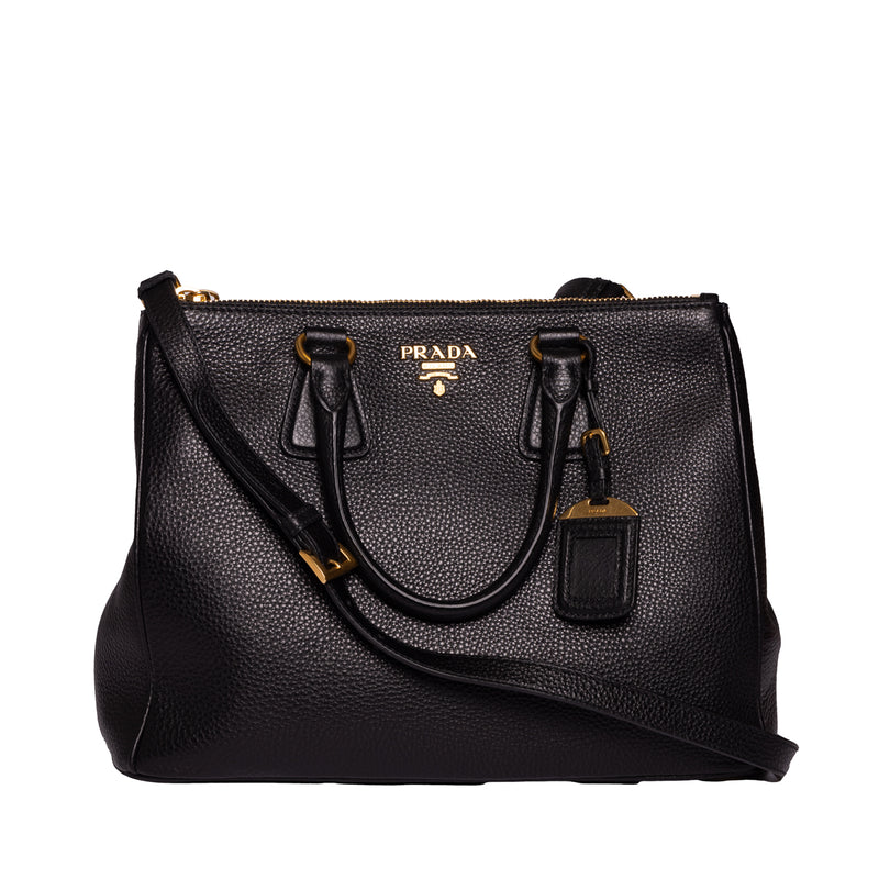 Pre-Owned Prada Large Vitello Daino Tote