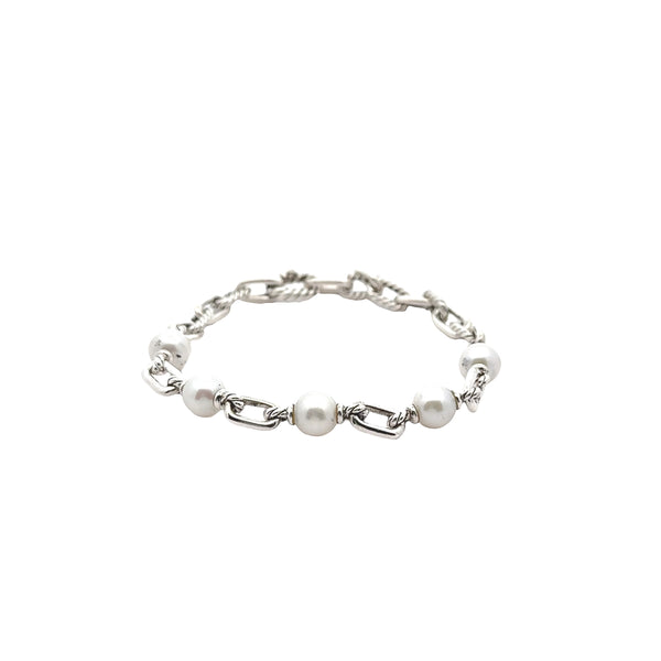 Pre-Owned David Yurman Madison Pearl Bracelet