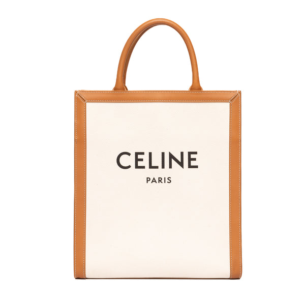 Pre-Owned Celine Canvas Certical Cabas Tote