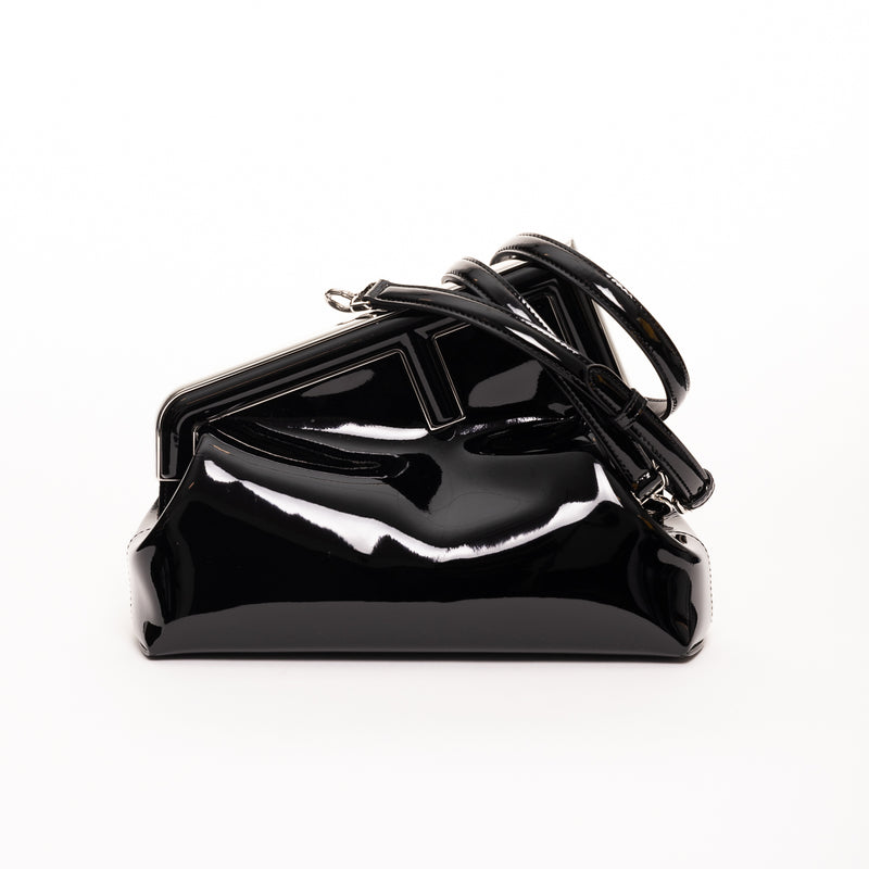 Pre-Owned Fendi First Midi Patent Bag