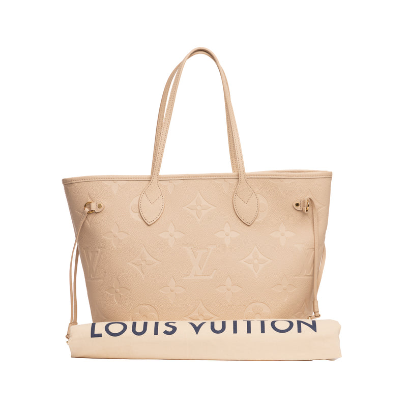 Pre-Owned Louis Vuitton Monogram Empreinte Neverfull MM