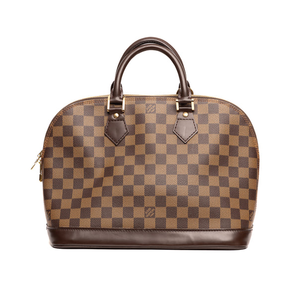 Pre-Owned Louis Vuitton Damier Ebene Alma PM