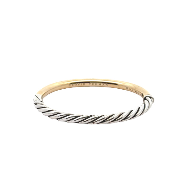 Pre-Owned David Yurman Cable Hinged Bangle