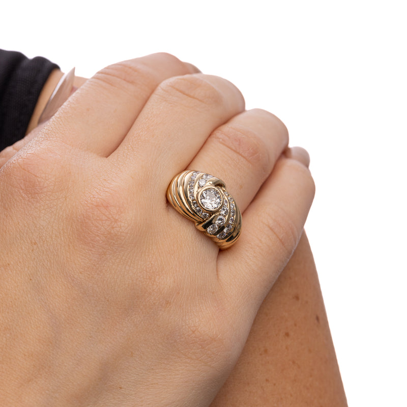 Pre-Owned Diamond Dome Ring