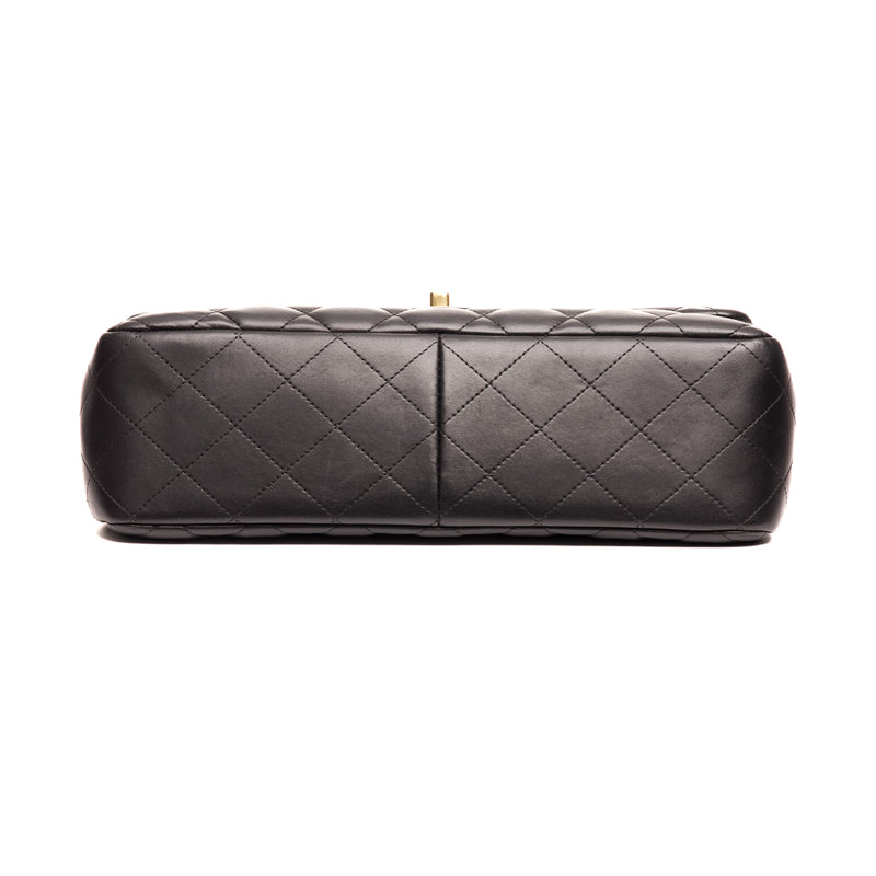 Pre-Owned Chanel Lambskin Jumbo Classic DLB Flap