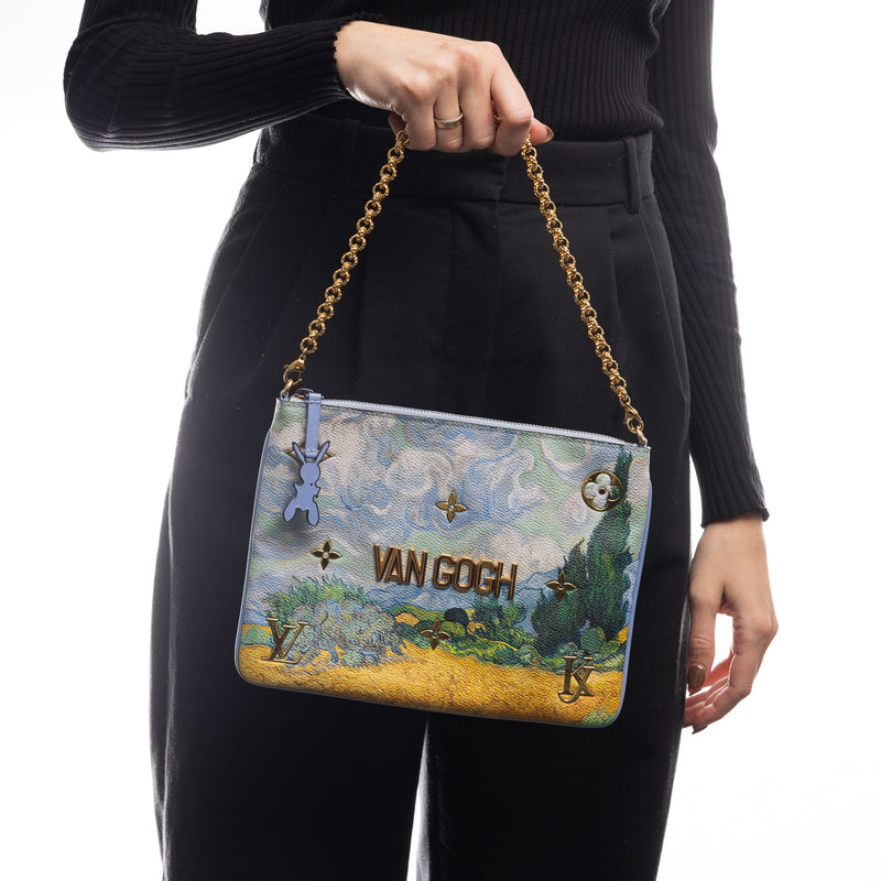 Pre-Owned Louis Vuitton X Jeff Koons Le Masters Collection Pochette Clutch