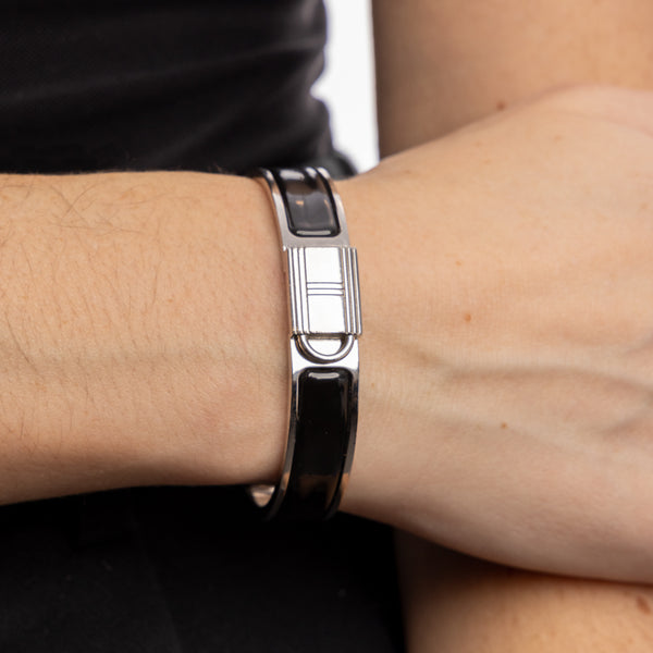 Pre-Owned Hermes Clic Cadenas Bracelet