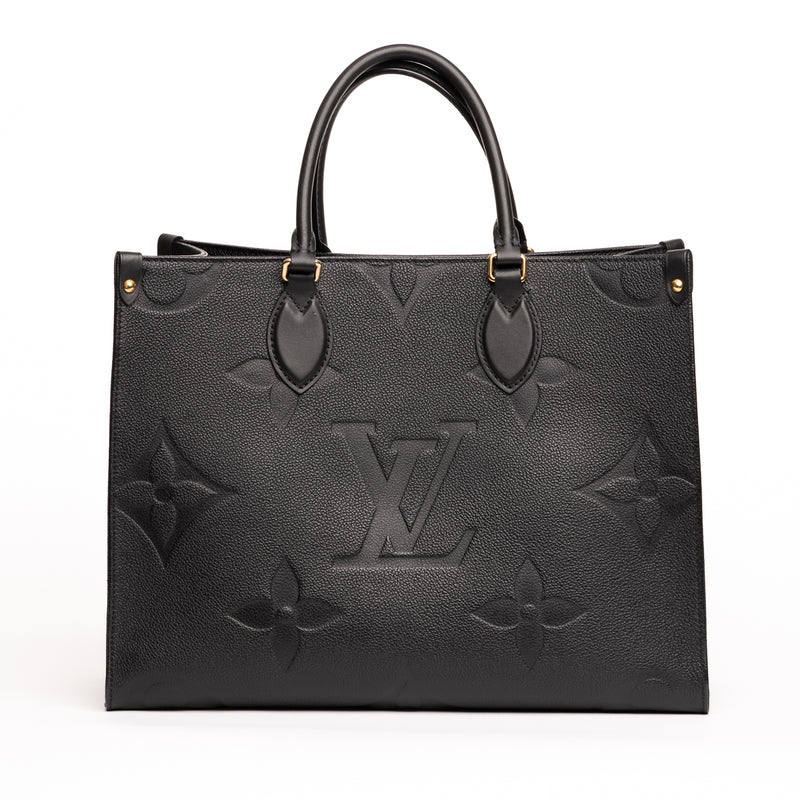 Pre-Owned Louis Vuitton Monogram Empreinte OnTheGo MM
